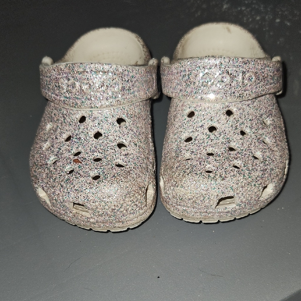 CROCS Sparkly Kids Slippers - Multicolor